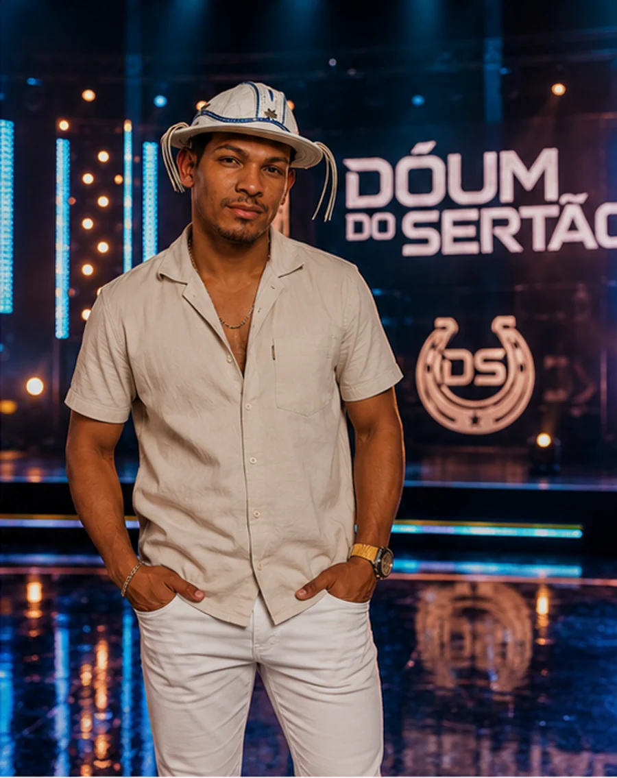 Dõum do Sertão em retrato de corpo inteiro